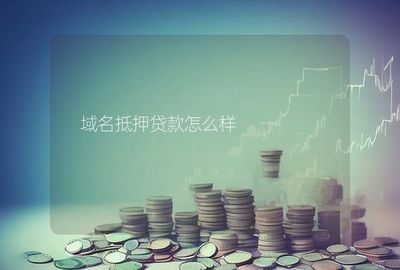 域名抵押怎么樣