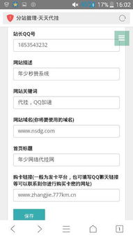 秒贊網搭建的域名寫什么哦